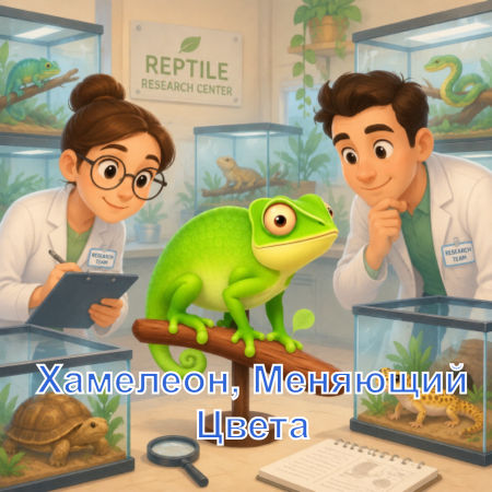 Хамелеон, Меняющий Цвета