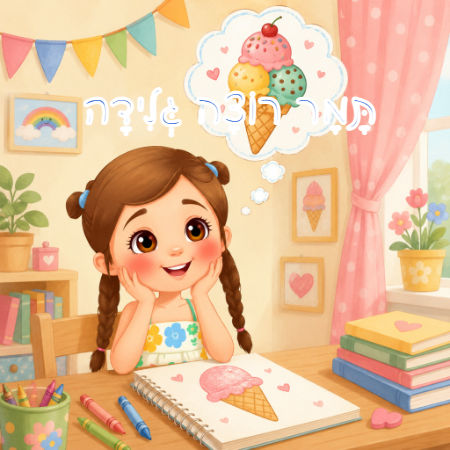 תָּמָר רוֹצָה גְּלִידָה