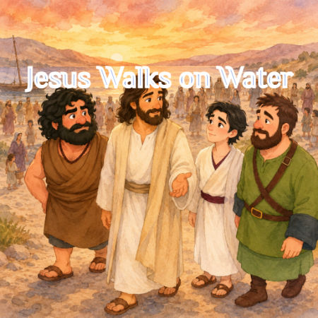 Jesus Walks on Water