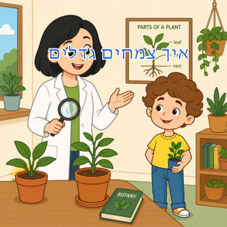 איך צמחים גדלים