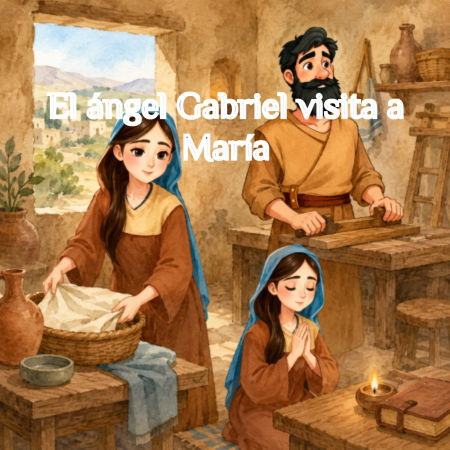 El ángel Gabriel visita a María