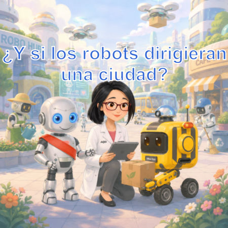 ¿Y si los robots dirigieran una ciudad?