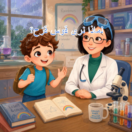 لماذا نرى قوس قزح؟