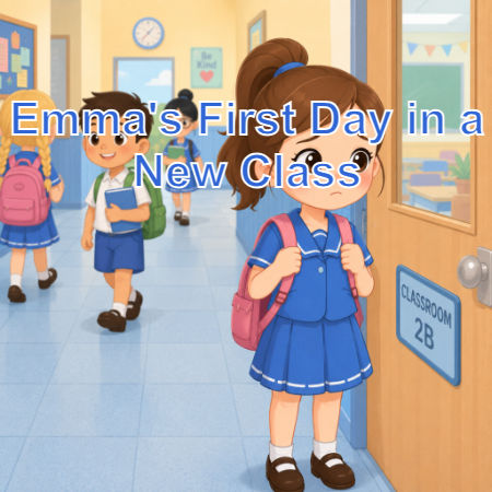 Emma's First Day in a New Class