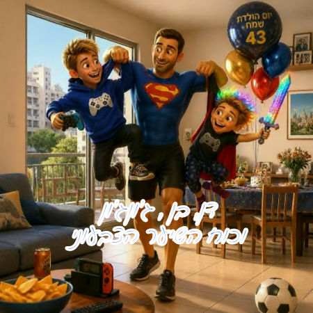 דן, בן , ג'וןג'ון וכוח השיער הצבעוני 