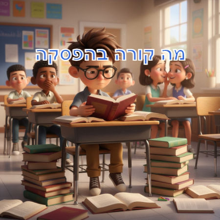 מה קורה בהפסקה