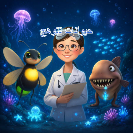 حيوانات تتوهج