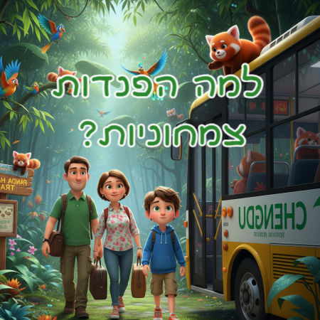 למה הפנדות צמחוניות?
