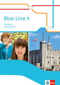 Blue Line 1: Workbook mit Audio-CD Klasse 5 (Blue Line. Ausgabe ab 2014)
