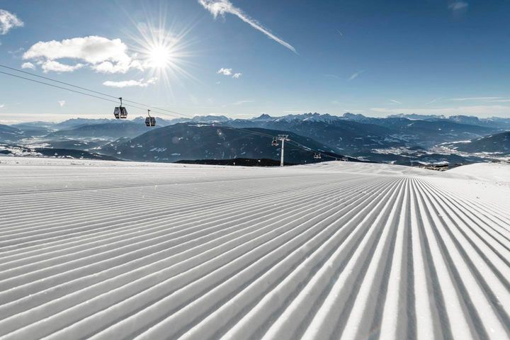 Foto dalla piste da sci Dolomiti Superski