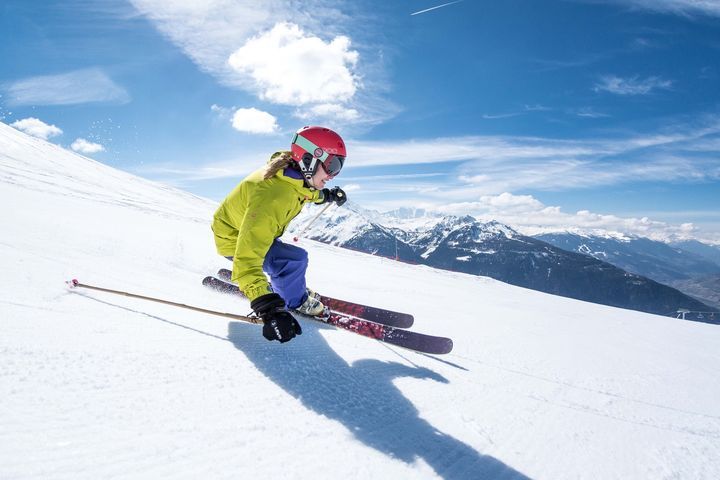 Foto dalla piste da sci Espace San Bernardo