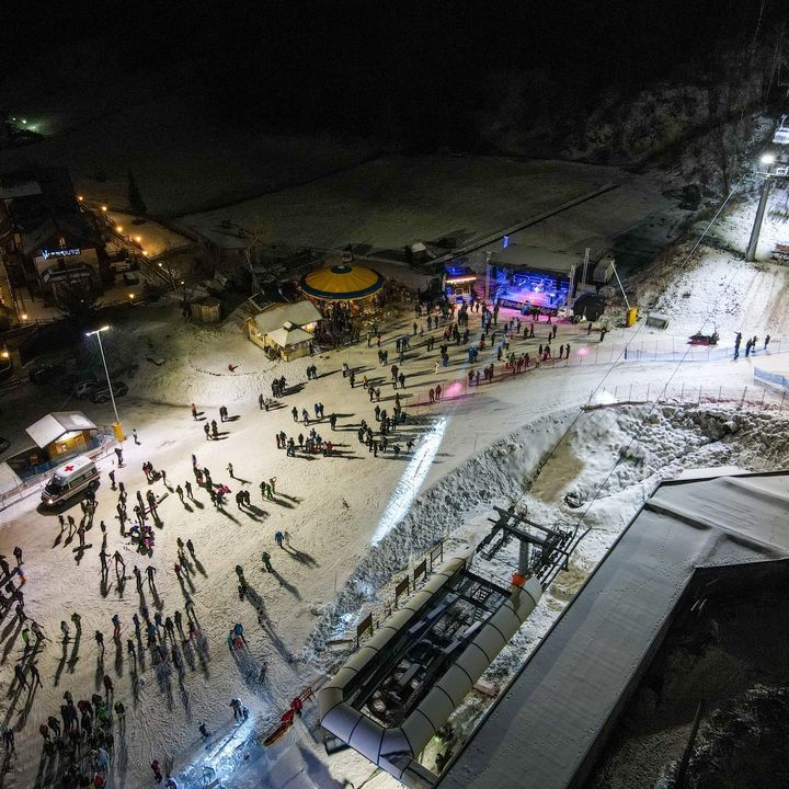 Foto dalla piste da sci Aprica