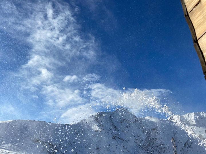 Foto dalla piste da sci Rucaski
