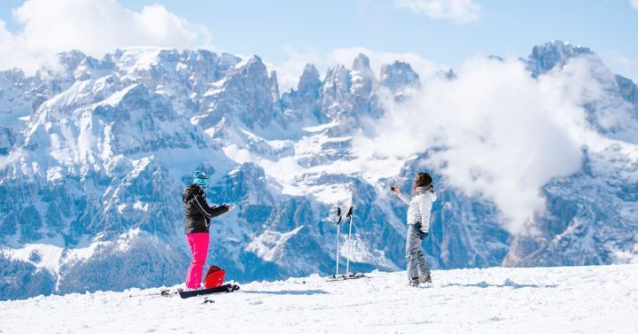 Foto dalla piste da sci Andalo - Fai della Paganella