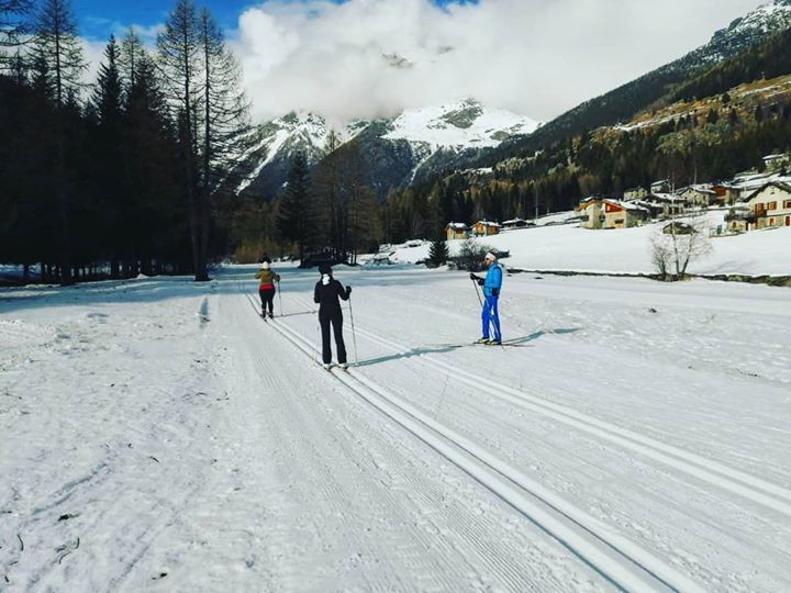 Foto dalla piste da sci Chiesa Valmalenco