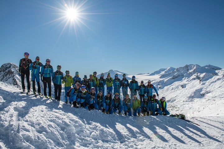 Foto dalla piste da sci Adamello Ski