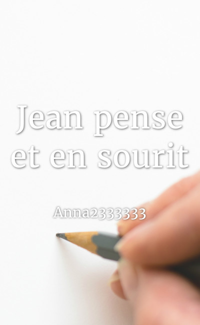 Image de couverture de Jean pense et en sourit