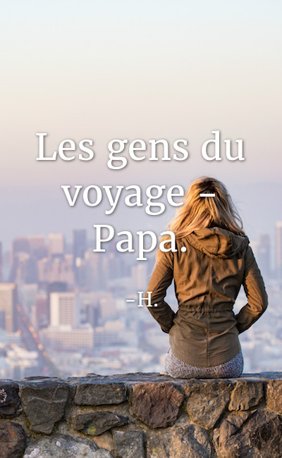 Image de couverture de Les gens du voyage - Papa.