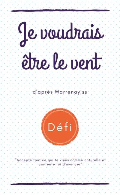 Image de couverture de Je voudrais être le vent