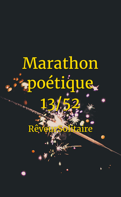 Image de couverture de Marathon poétique 13/52