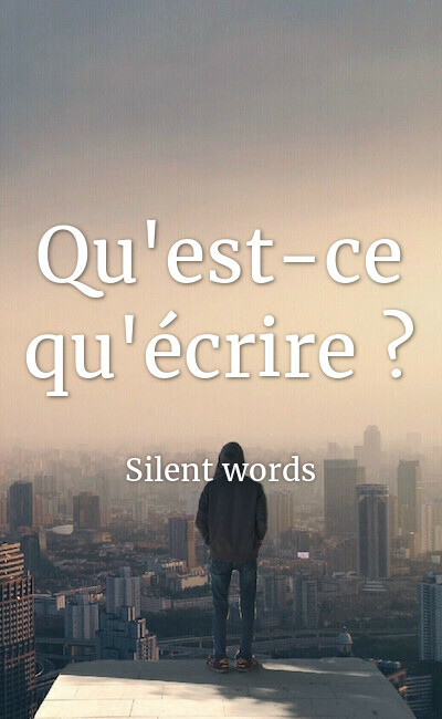 Image de couverture de Qu'est-ce qu'écrire ?