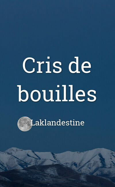 Image de couverture de Cris de bouilles