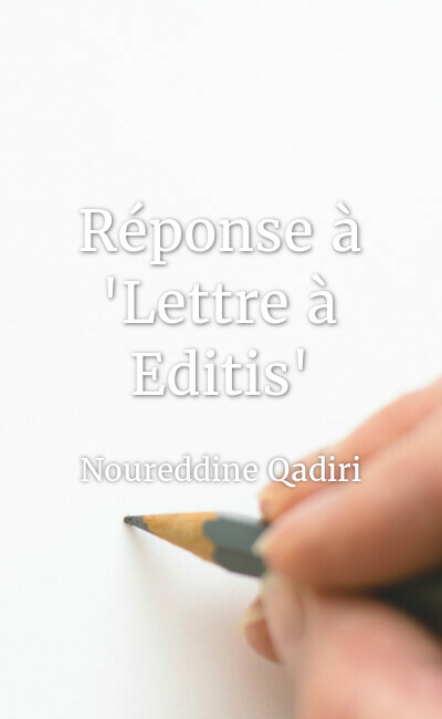Image de couverture de Réponse à "Lettre à Editis"