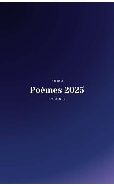Image de couverture de Poèmes 2025