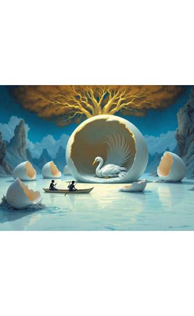 Image de couverture de Les Ailes de Narra, nouvelle fantastique