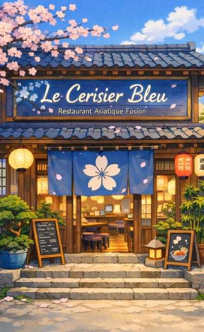 Image de couverture de Le cerisier bleu