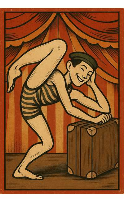 Image de couverture de L'homme élastique