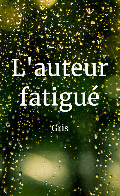 Image de couverture de L'auteur fatigué
