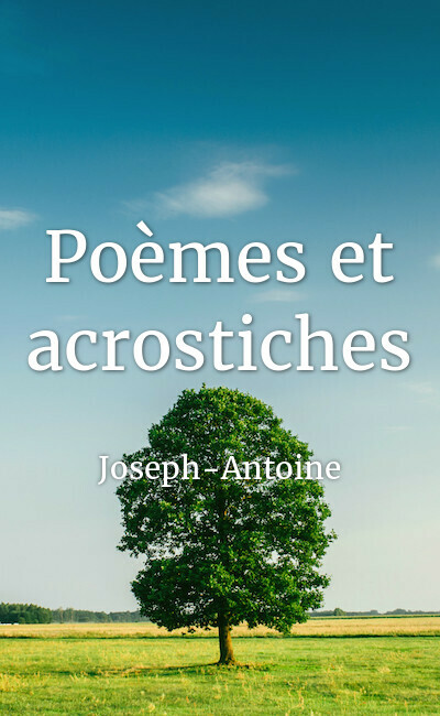 Image de couverture de Poèmes et acrostiches