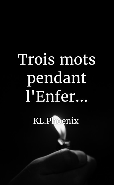 Image de couverture de Trois mots pendant l'Enfer...