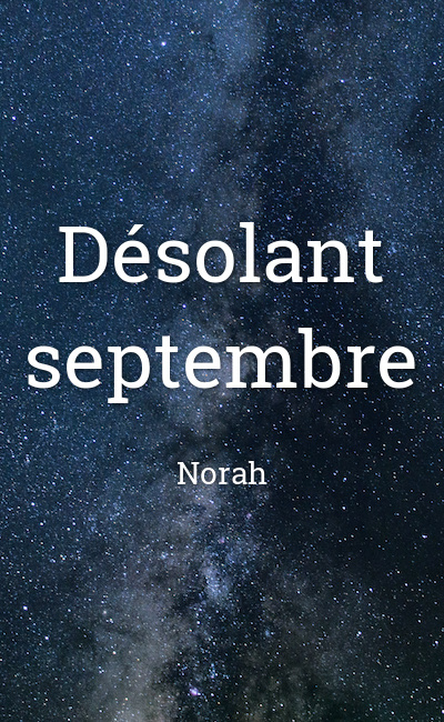 Image de couverture de Désolant septembre