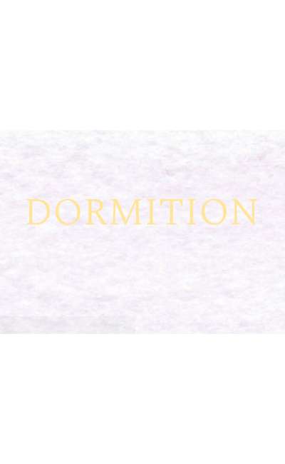 Image de couverture de Dormition