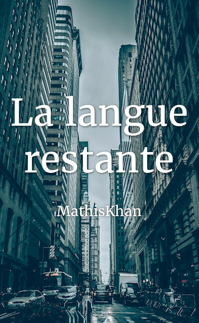 Image de couverture de La langue restante