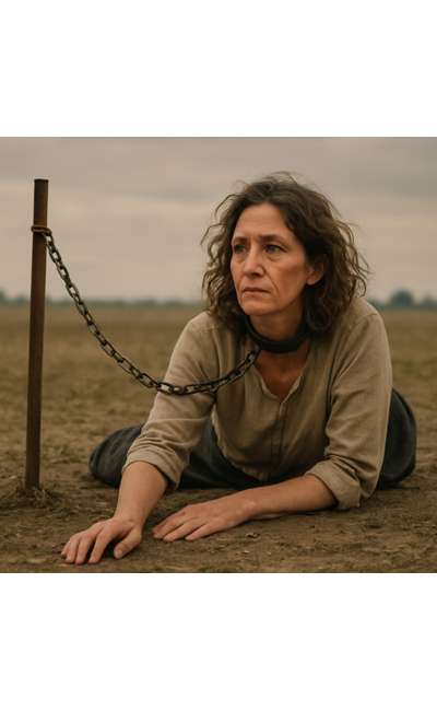 Image de couverture de Le chien au piquet