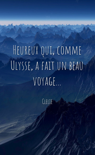 Image de couverture de Heureux qui, comme Ulysse, a fait un beau voyage...