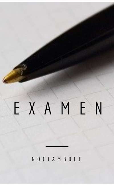 Image de couverture de Examen