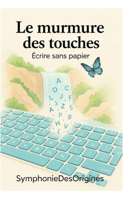 Image de couverture de Le murmure des touches : écrire sans papier.