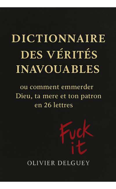 Image de couverture de DICTIONNAIRE DES VÉRITÉS INAVOUABLES