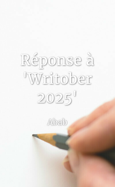 Image de couverture de Réponse à "Writober 2025"