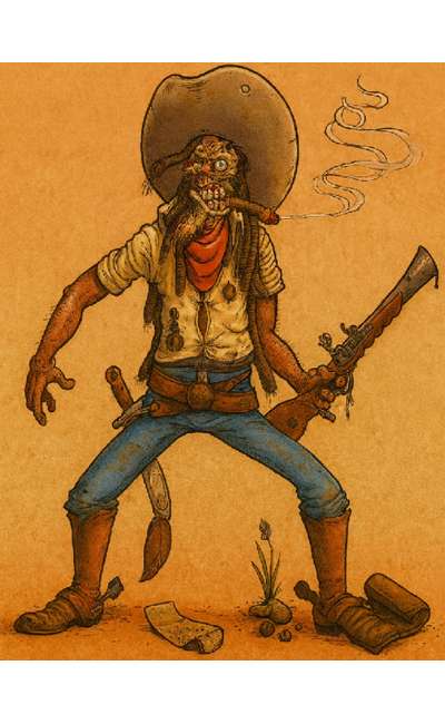 Image de couverture de Dans la poussière du Far West.