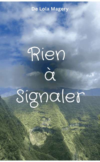 Image de couverture de Rien à signaler