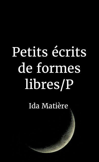 Image de couverture de Petits écrits de formes libres/P