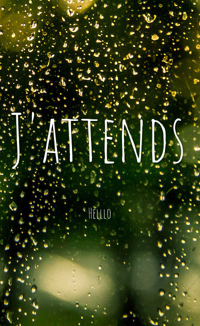 Image de couverture de J'attends