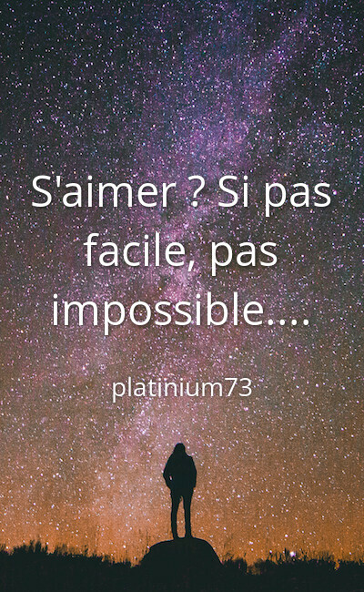 Image de couverture de S'aimer ? Si pas facile, pas impossible....