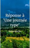 Image de couverture de Réponse à "Une journée type"