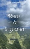 Image de couverture de Rien à signaler